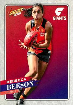 2020 Select Footy Stars #200 Rebecca Beeson Front